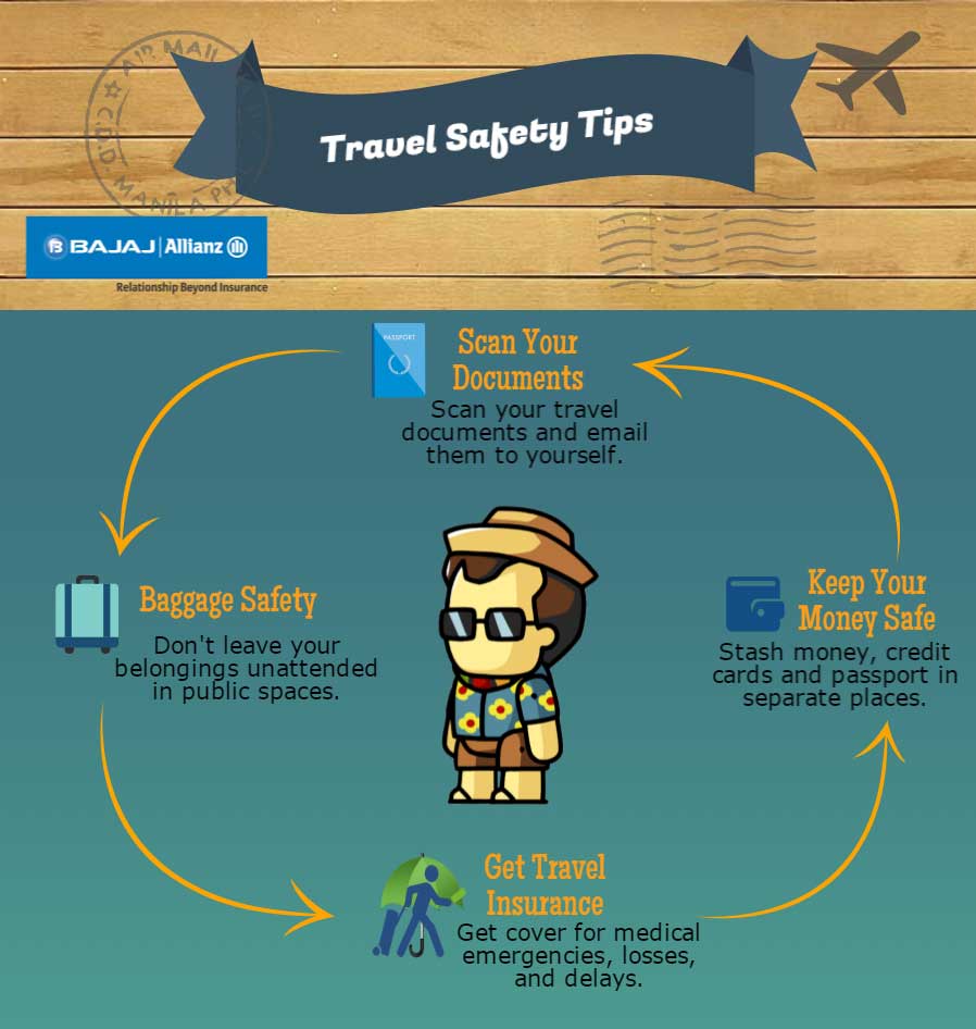 4 Travel Tips : How to Stay Safe While Traveling